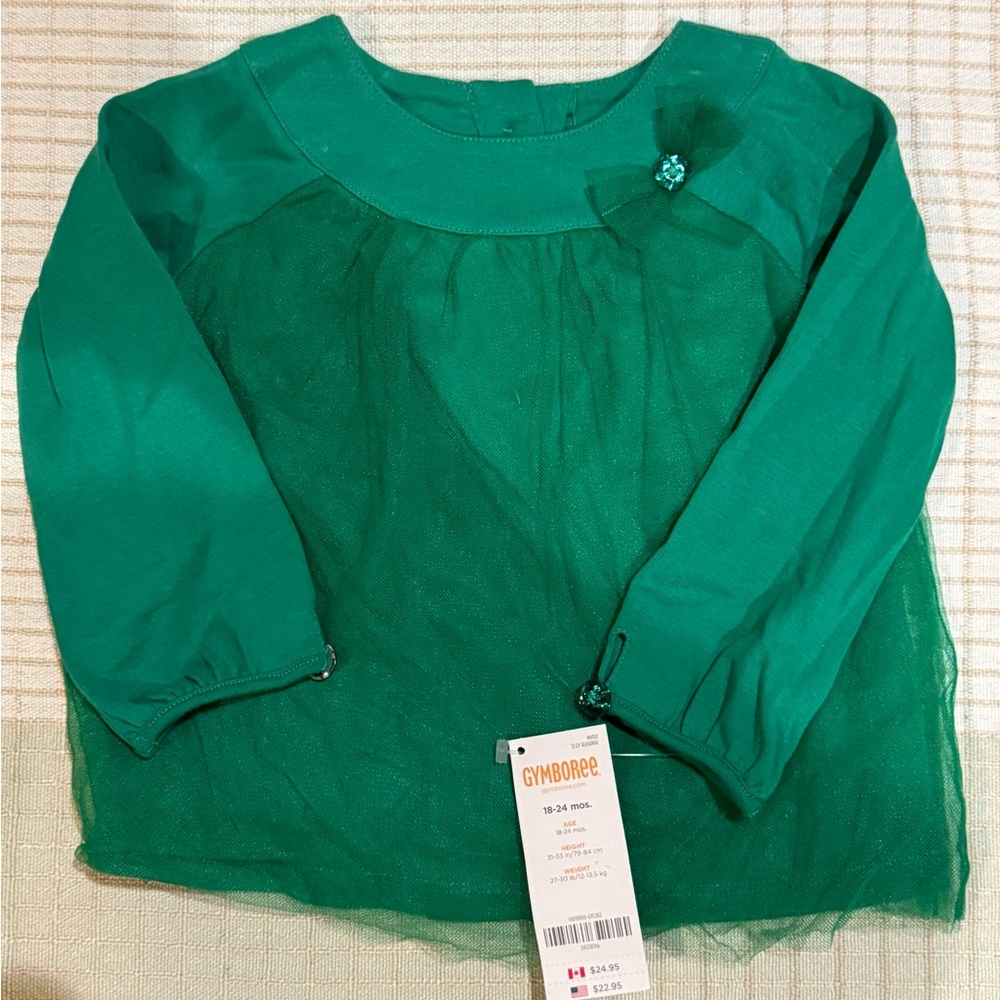 Gymboree Vibrant Green Shirt